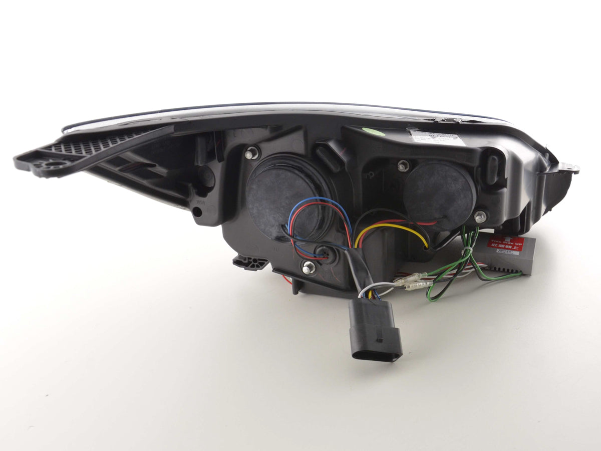 Scheinwerfer Set Daylight LED TFL-Optik Ford Focus 3 Bj. 2010- schwarz