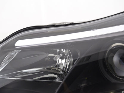Scheinwerfer Set Daylight LED TFL-Optik Ford Focus 3 Bj. 2010- schwarz