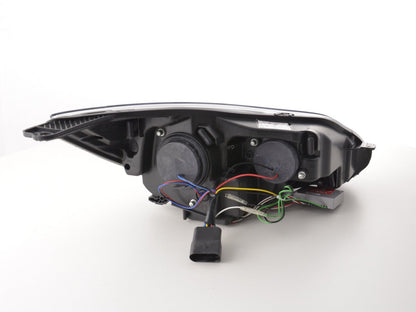 Scheinwerfer Set Daylight LED TFL-Optik Ford Focus 3 Bj. 2010- chrom