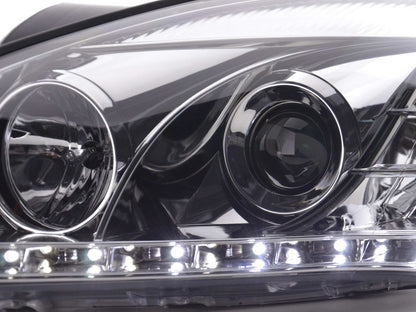 Scheinwerfer Set Daylight LED TFL-Optik Kia cee'd 5-trg. Typ ED Bj. 06-09 chrom