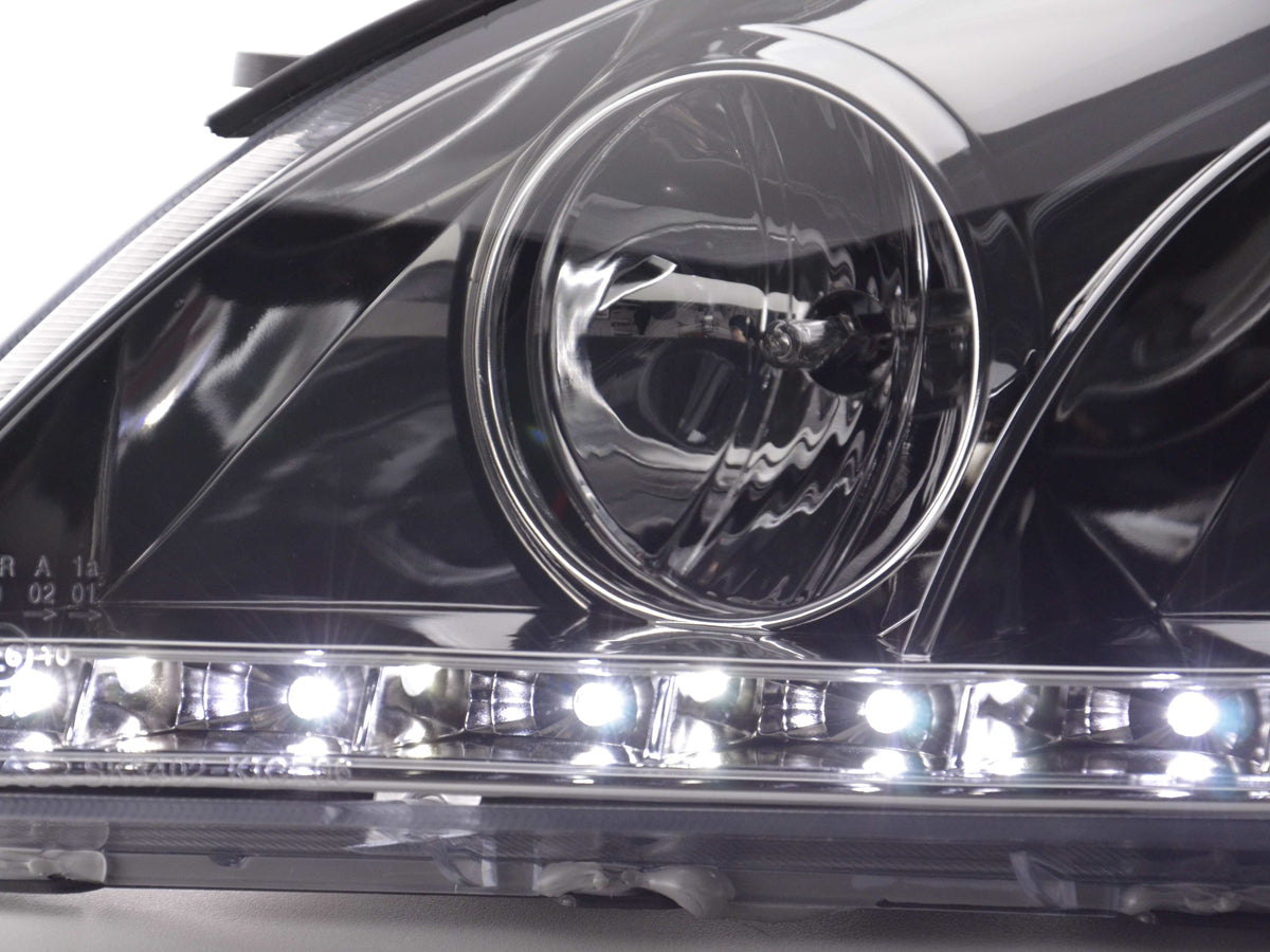 Scheinwerfer Set Daylight LED TFL-Optik Kia cee'd 5-trg. Typ ED Bj. 06-09 chrom