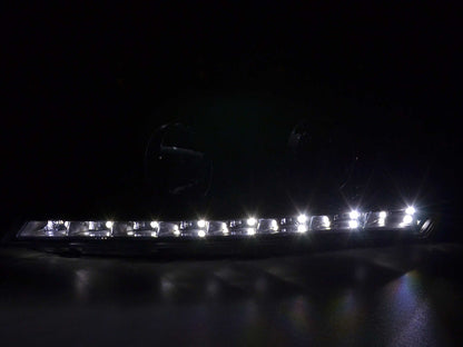 Scheinwerfer Set Daylight LED TFL-Optik Kia cee'd 5-trg. Typ ED Bj. 06-09 schwarz