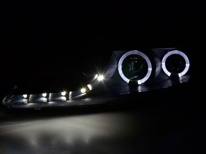 Scheinwerfer Set Daylight LED TFL-Optik Mazda 6 Limousine Bj. 02-07 schwarz