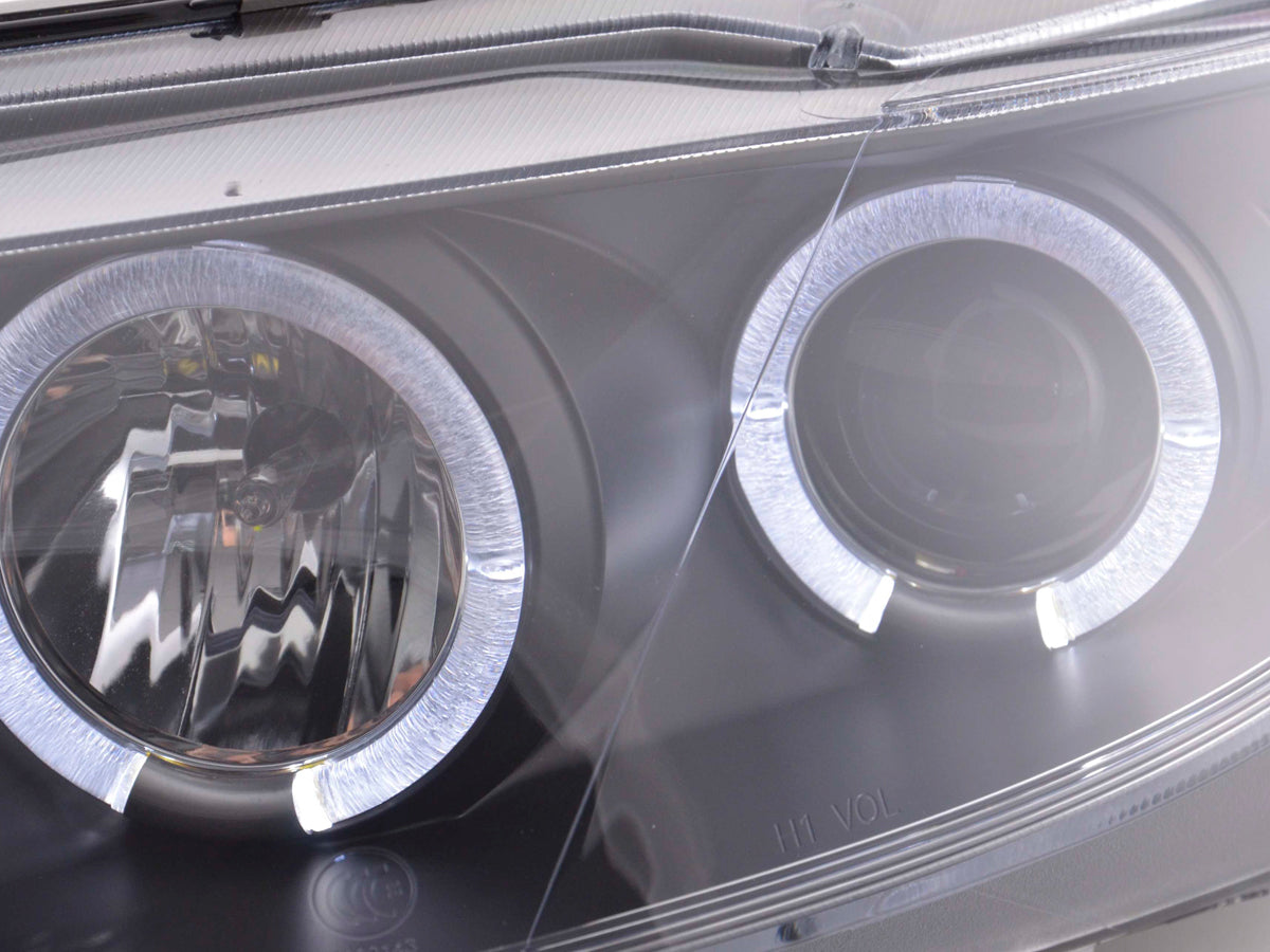 Scheinwerfer Set Daylight LED TFL-Optik Mazda 6 Limousine Bj. 02-07 schwarz