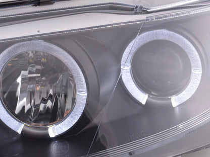 Scheinwerfer Set Daylight LED TFL-Optik Mazda 6 Limousine Bj. 02-07 schwarz