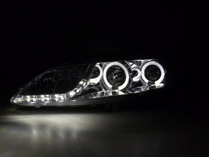 Scheinwerfer Set Daylight LED TFL-Optik Mazda 6 Limo Bj. 02-07 chrom