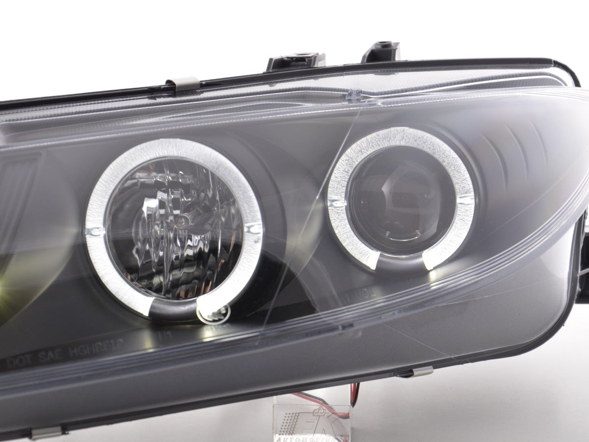 Scheinwerfer Set Daylight LED TFL-Optik Mazda 6 Limo Bj. 02-07 schwarz