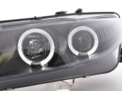 Scheinwerfer Set Daylight LED TFL-Optik Mazda 6 Limo Bj. 02-07 schwarz