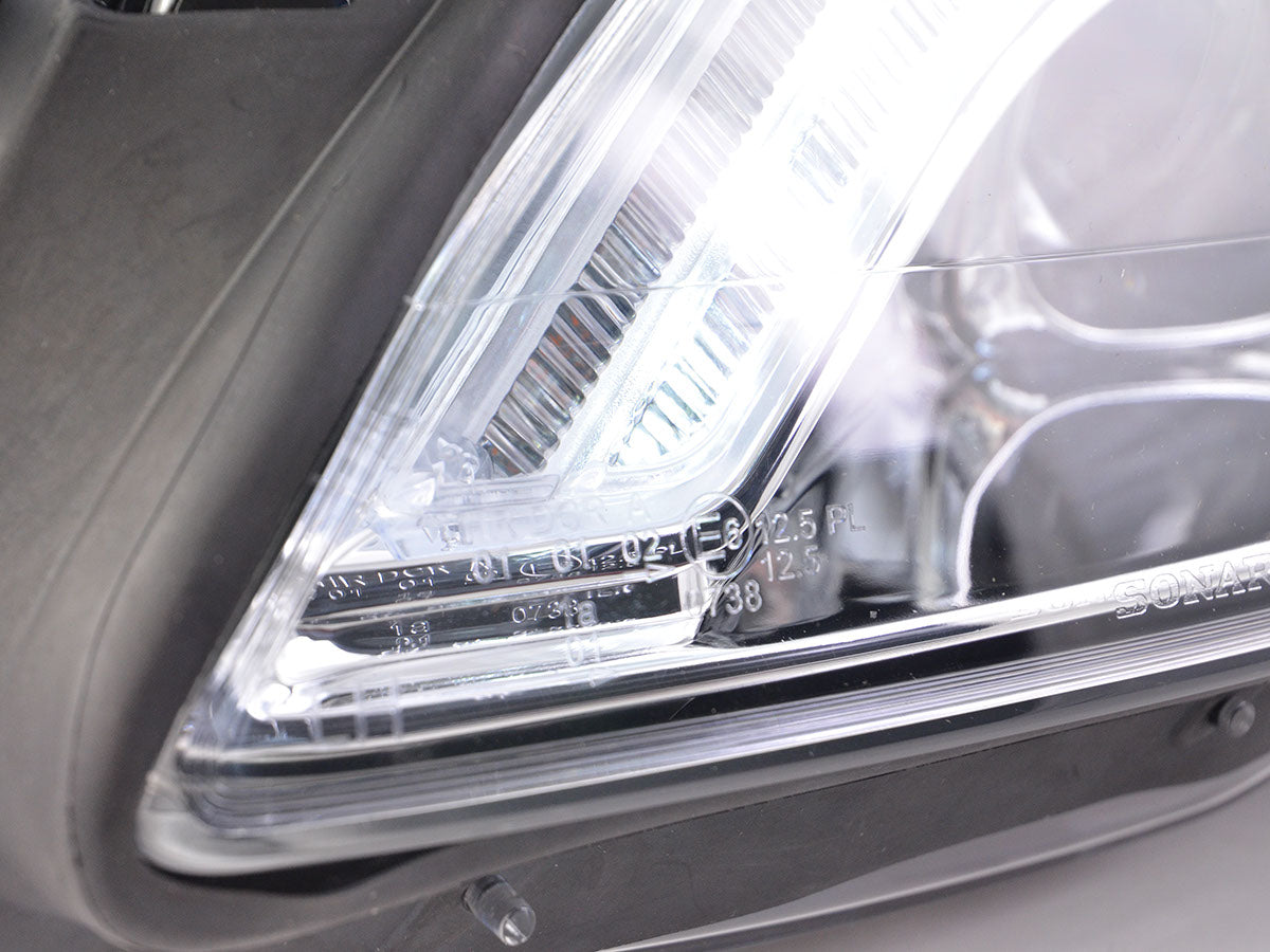 Scheinwerfer Set Xenon Daylight LED TFL-Optik Mercedes-Benz S-Klasse (221) Bj. 05-09 chrom