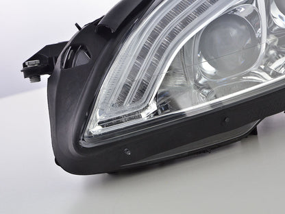 Scheinwerfer Set Daylight LED TFL-Optik Mercedes-Benz S-Klasse (221) Bj. 05-09 chrom
