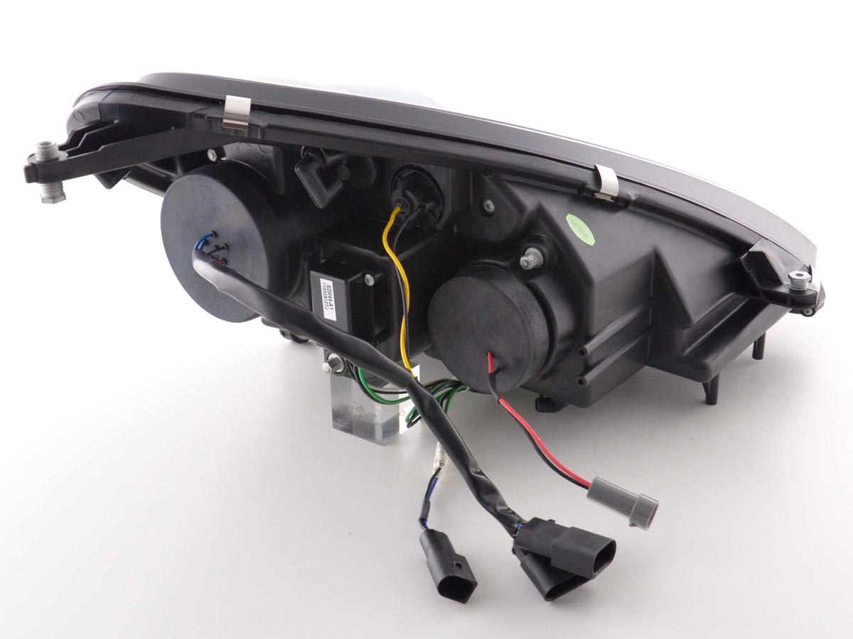 Scheinwerfer Set Daylight LED TFL-Optik Mercedes SLK 171 Bj. 04-11 schwarz