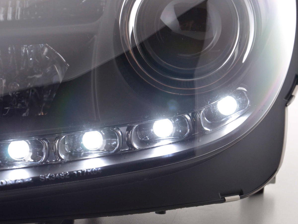 Scheinwerfer Set Daylight LED Tagfahrlicht Mercedes SLK R171 schwarz –  Tuning King