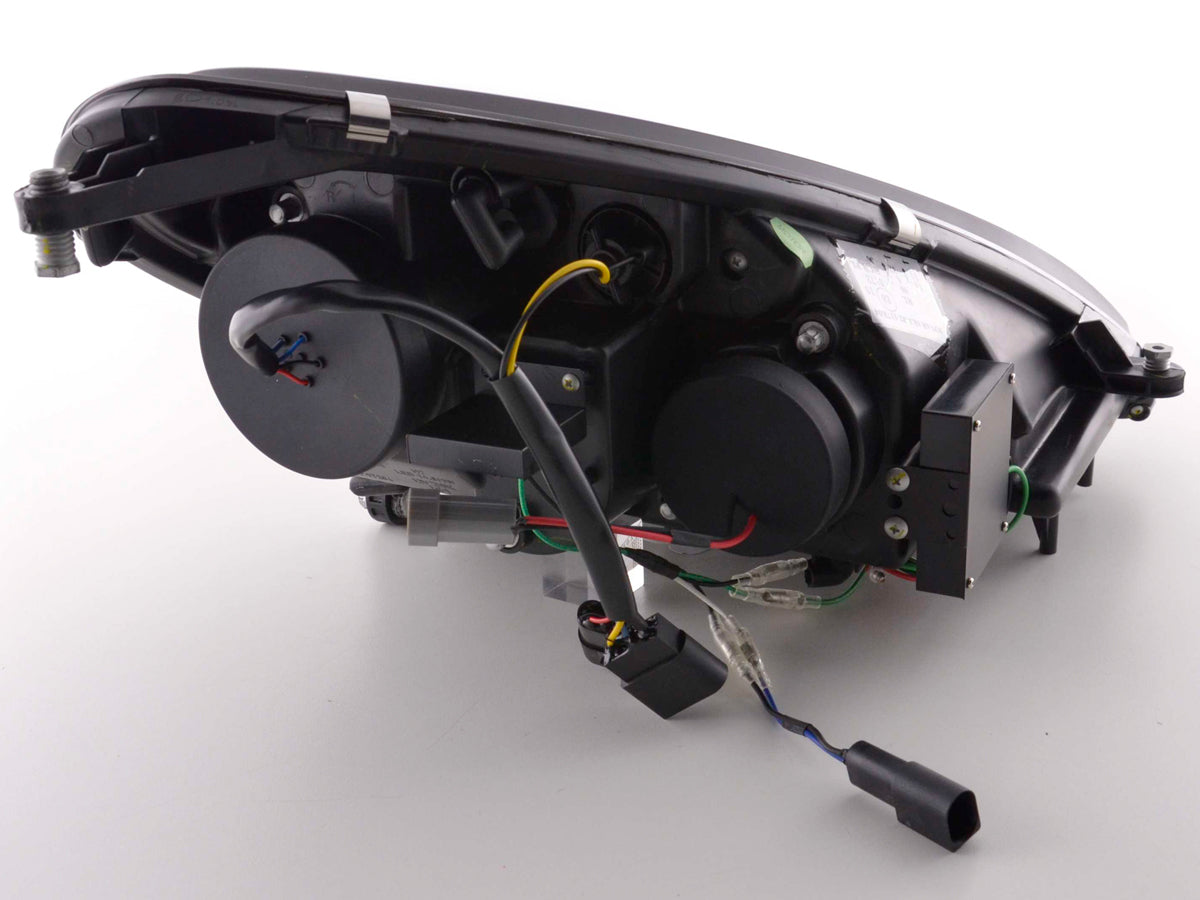 Scheinwerfer Set Daylight LED Tagfahrlicht Mercedes SLK R171 schwarz