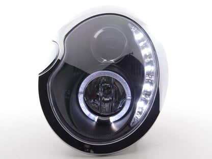 Scheinwerfer Set Daylight LED TFL-Optik Mini Cooper Typ R50  01-06 schwarz