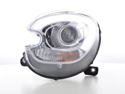 Scheinwerfer Set Xenon Daylight LED TFL-Optik Mini Countryman (R60) Bj. 10-17 chrom