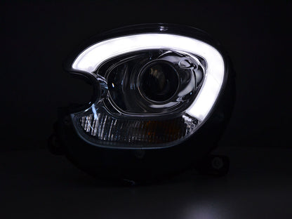 Scheinwerfer Set Xenon Daylight LED TFL-Optik Mini Countryman (R60) Bj. 10-17 chrom