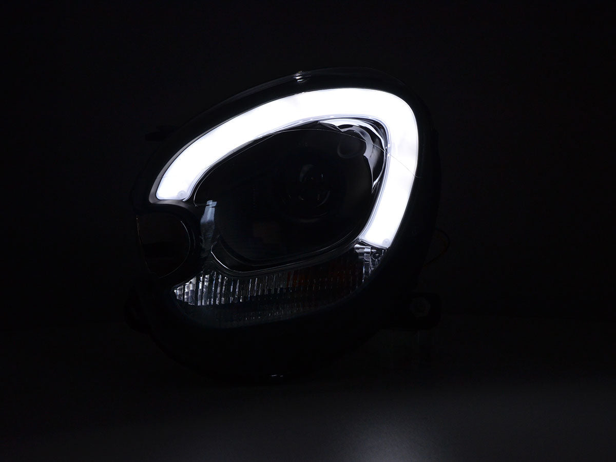 Scheinwerfer Set Daylight LED TFL-Optik Mini Countryman R60 Bj. 10-17 schwarz