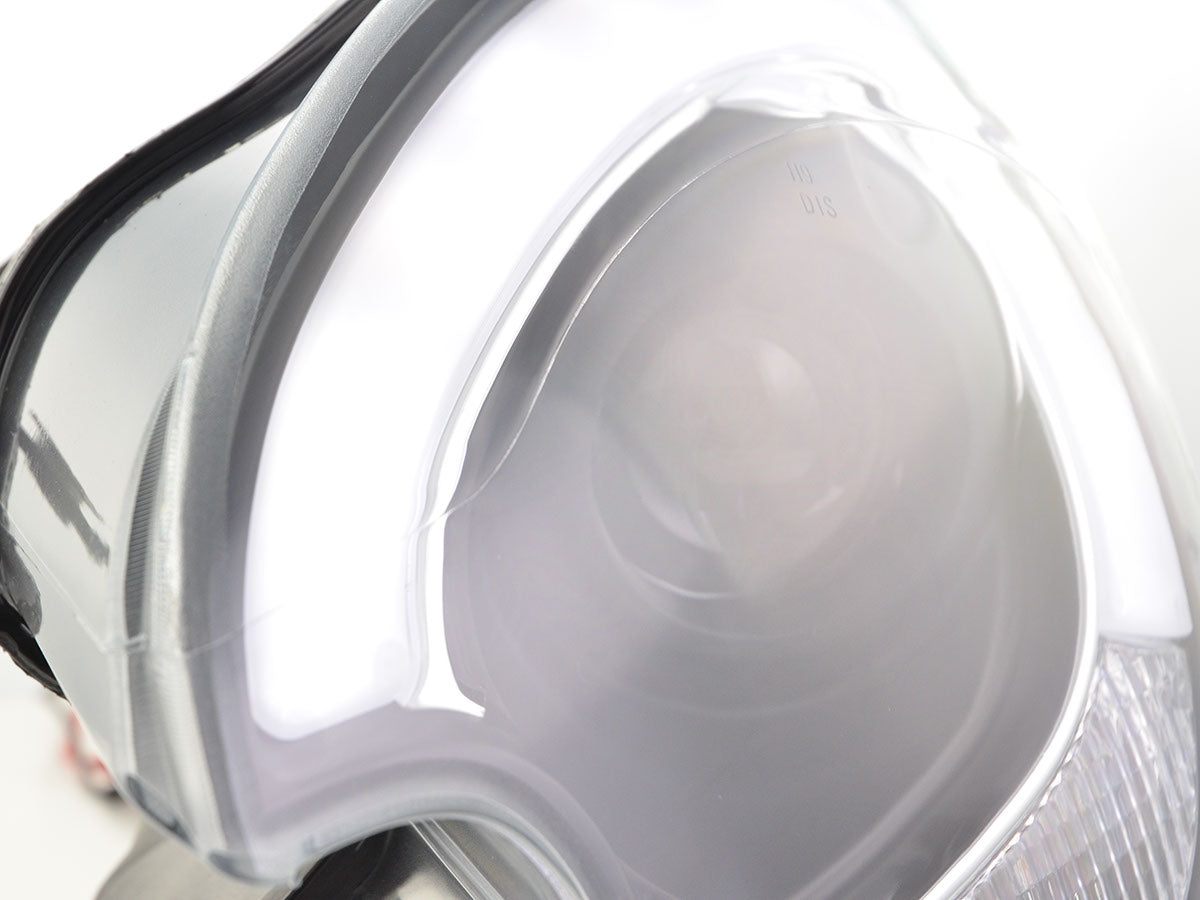 Scheinwerfer Set Xenon Daylight LED TFL-Optik Mini Countryman R60 Bj. 10-17 schwarz