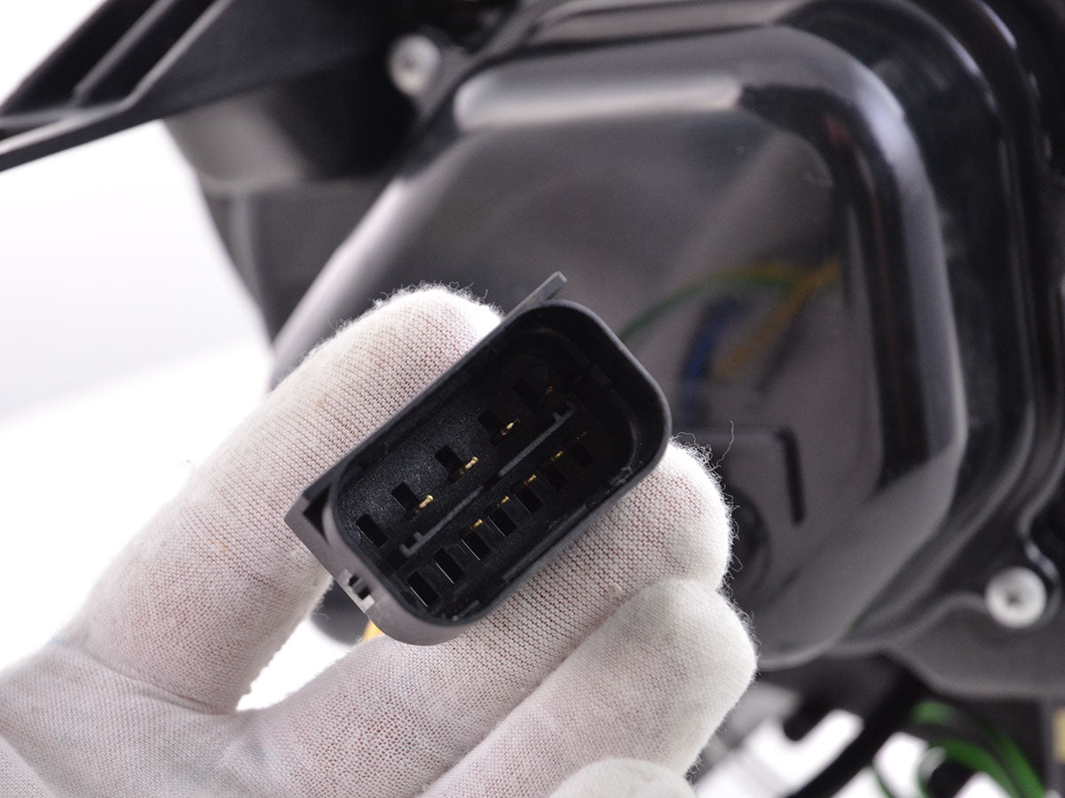 Scheinwerfer Set Xenon Daylight LED TFL-Optik Mini Countryman R60 Bj. 10-17 schwarz