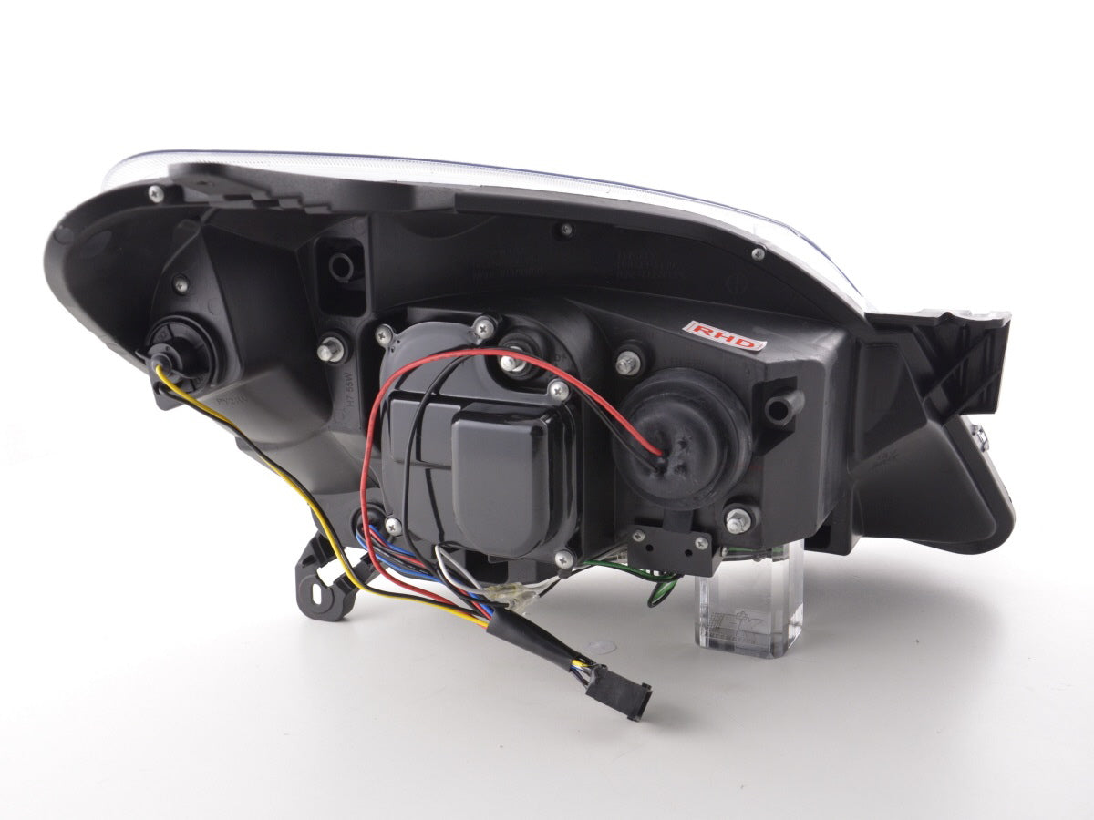 Scheinwerfer Set Daylight LED TFL-Optik Opel Astra H Bj. 04-10 chrom für Rechtslenker