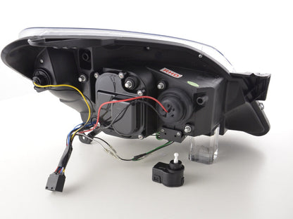 Scheinwerfer Set Daylight LED TFL-Optik Opel Astra H Bj. 04-10 chrom für Rechtslenker