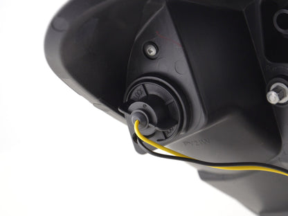 Scheinwerfer Set Daylight LED TFL-Optik Opel Astra H Bj. 04-10 schwarz für Rechtslenker