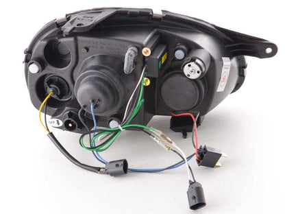 Scheinwerfer Set Daylight LED TFL-Optik Opel Corsa B Bj. 94-00 chrom