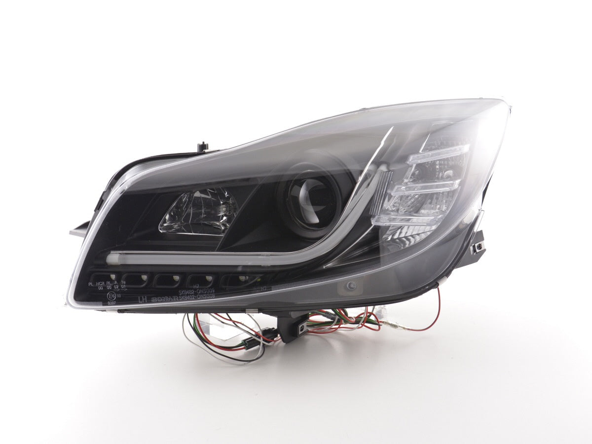 Scheinwerfer Set Daylight LED Tagfahrlicht Opel Insignia Bj. 08-13 schwarz