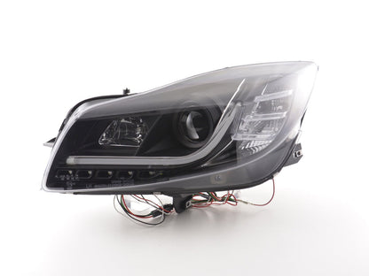 Scheinwerfer Set Daylight LED Tagfahrlicht Opel Insignia Bj. 08-13 schwarz