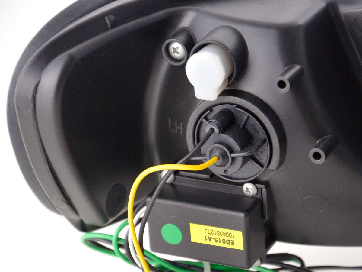 Scheinwerfer Set Daylight LED TFL-Optik Opel Vectra B Bj. 99-02 chrom