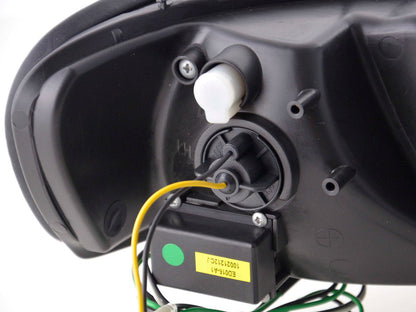 Scheinwerfer Set Daylight LED TFL-Optik Opel Vectra B Bj. 99-02 schwarz
