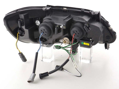 Scheinwerfer Set Daylight LED TFL-Optik Opel Zafira A Bj. 99-04 chrom