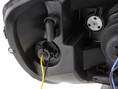 Scheinwerfer Set Daylight LED TFL-Optik Opel Zafira A Bj. 99-04 chrom