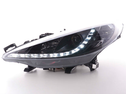Scheinwerfer Set Daylight LED TFL-Optik Peugeot 207  06- schwarz
