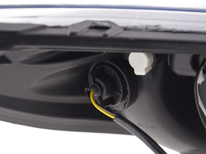 Scheinwerfer Set Daylight LED Tagfahrlicht Peugeot 207  06- schwarz für Rechtslenker