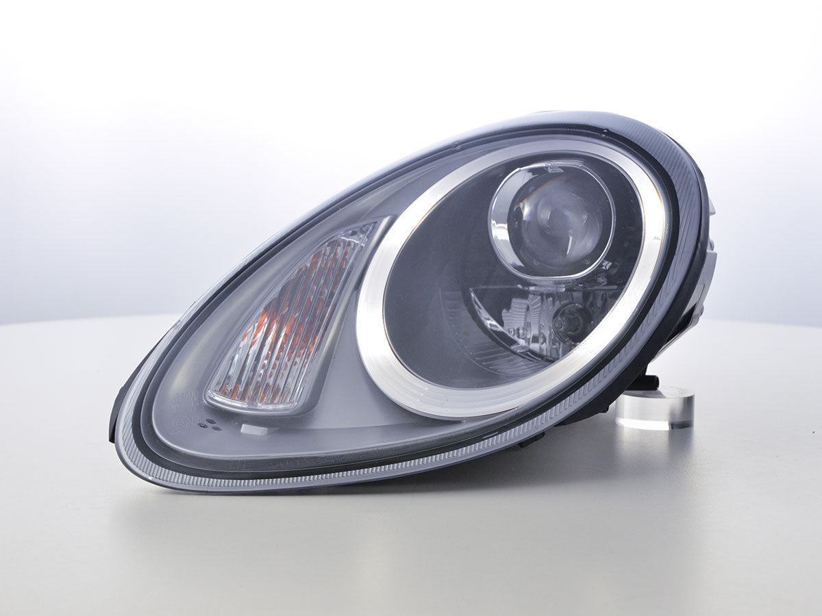 Scheinwerfer Set Xenon Daylight LED TFL-Optik Porsche Boxster (987) Bj. 04-08 silber