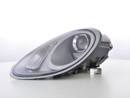 Scheinwerfer Set Xenon Daylight LED TFL-Optik Porsche Boxster Typ 987 Bj. 04-09 silber