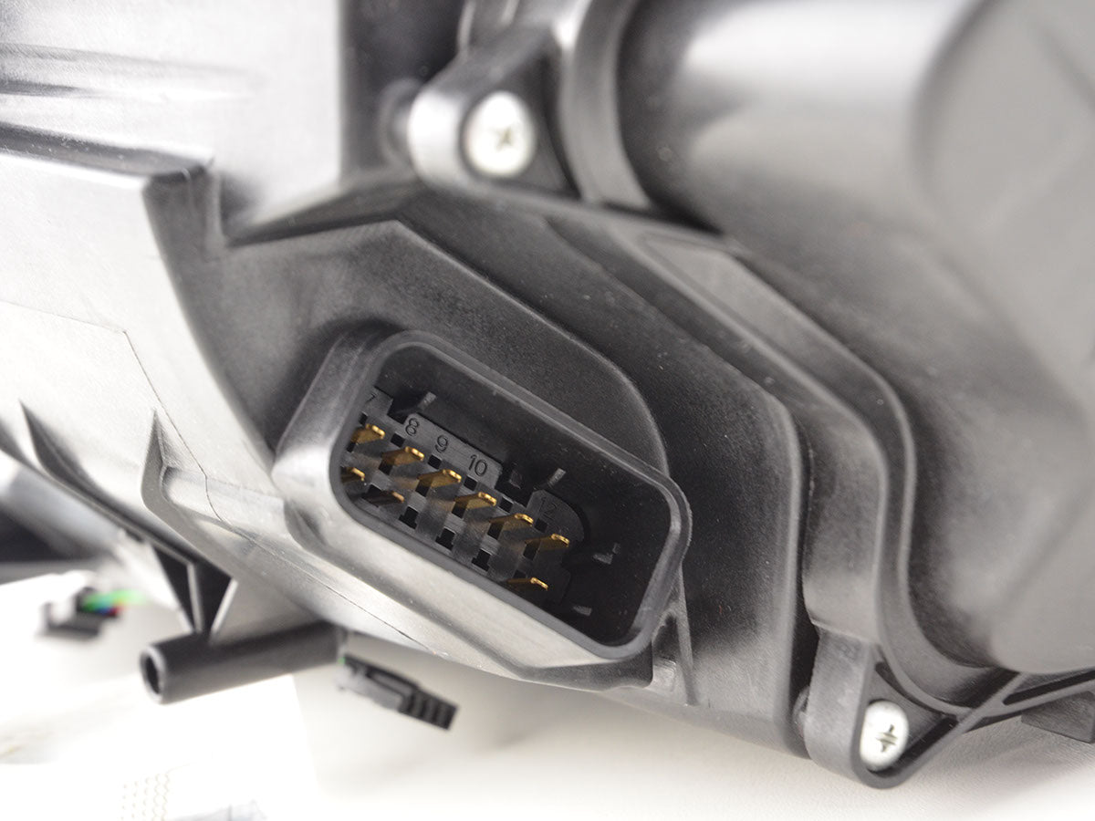 Scheinwerfer Set Xenon Daylight LED TFL-Optik Porsche Boxster Typ 987 Bj. 04-09 silber