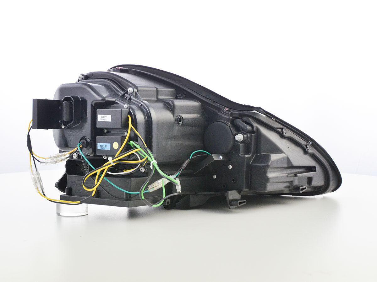 Scheinwerfer Set Daylight LED TFL-Optik Porsche Cayenne 9PA Bj. 02-06 chrom