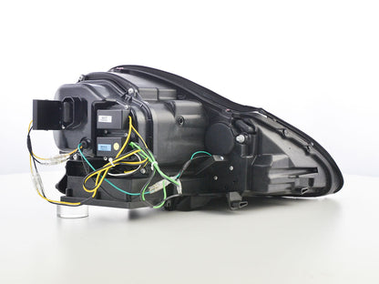 Scheinwerfer Set Daylight LED TFL-Optik Porsche Cayenne 9PA Bj. 02-06 chrom