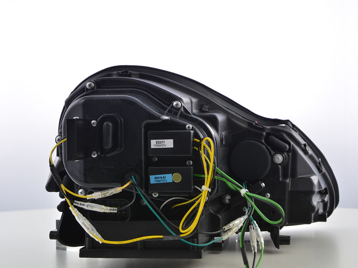 Scheinwerfer Set Xenon Daylight LED TFL-Optik Porsche Cayenne 9PA Bj. 02-06 chrom