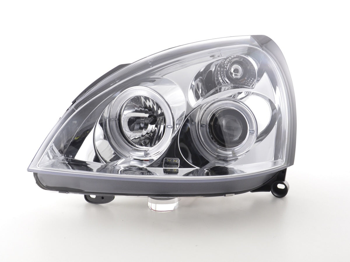 Scheinwerfer Set Renault Clio 2 3/4/5-trg Bj. 01-04 chrom