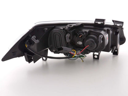 Scheinwerfer Set Daylight LED TFL-Optik Renault Megane 2 3/5-trg. Bj. 03-06 chrom