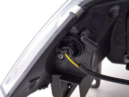 Scheinwerfer Set Daylight LED TFL-Optik Renault Megane 2 3/5-trg. Bj. 03-06 schwarz