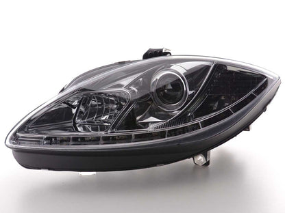 Scheinwerfer Set Daylight LED Tagfahrlicht Seat Leon 1P Bj. 09- chrom