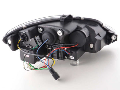 Scheinwerfer Set Daylight LED Tagfahrlicht Seat Leon 1P Bj. 09- chrom