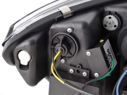 Scheinwerfer Set Daylight LED Tagfahrlicht Seat Leon 1P Bj. 09- chrom