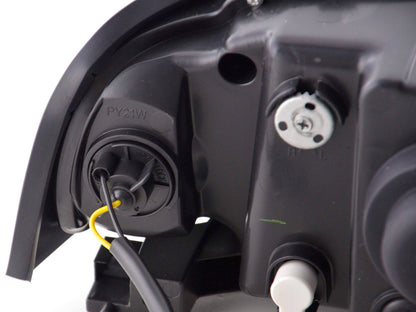 Scheinwerfer Set Daylight LED TFL-Optik Skoda Octavia Typ 1U Bj. 01-04 chrom