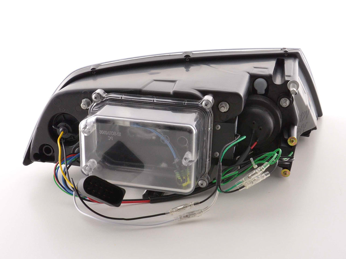 Scheinwerfer Set Daylight LED TFL-Optik Skoda Octavia Typ 1Z Bj. 04-08 schwarz