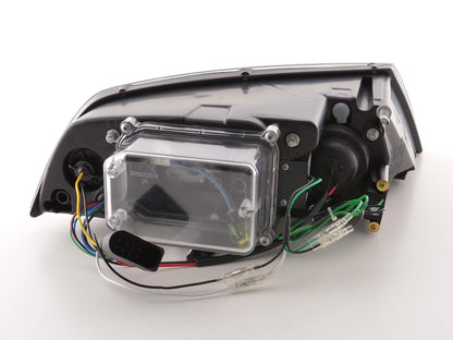Scheinwerfer Set Daylight LED TFL-Optik Skoda Octavia Typ 1Z Bj. 04-08 schwarz